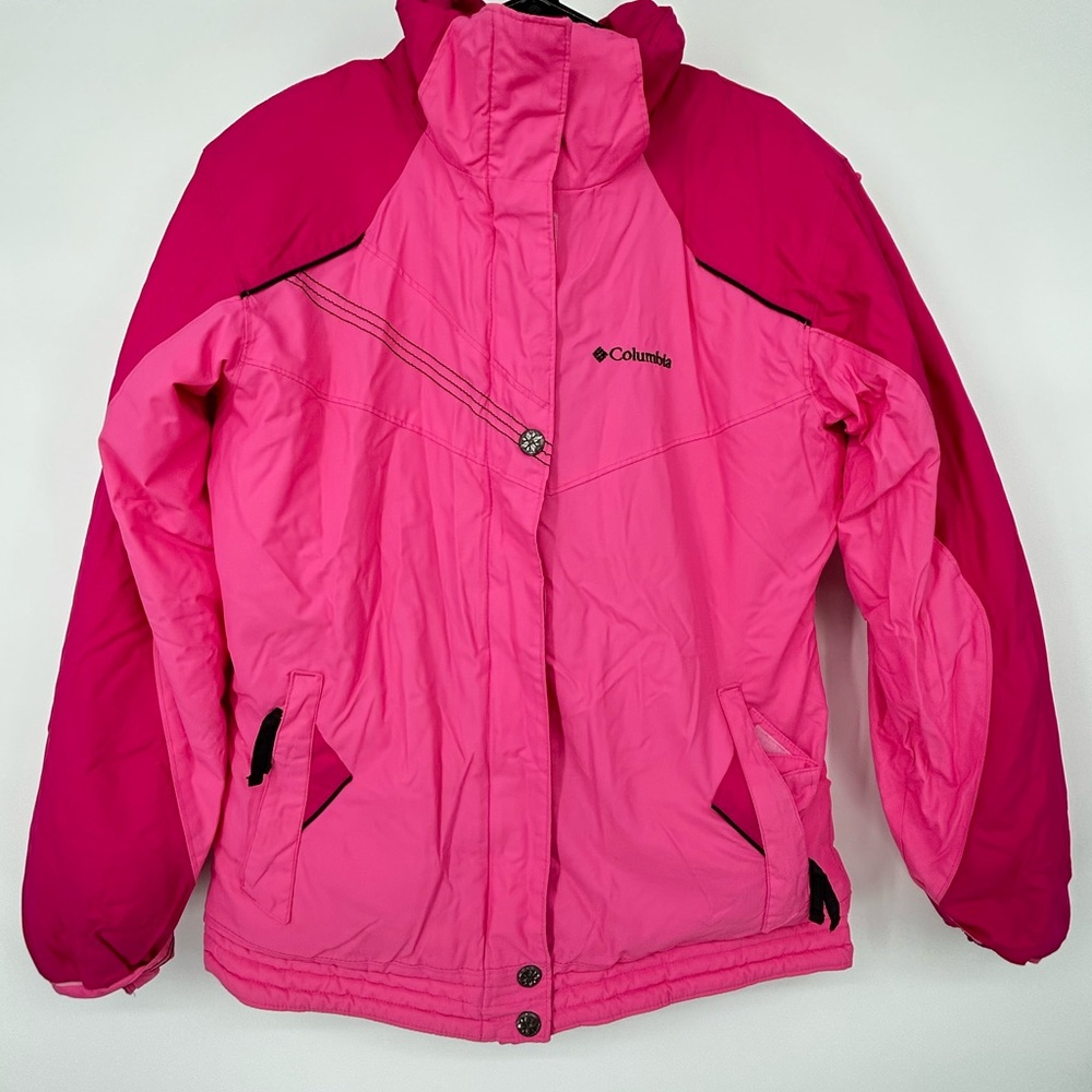 Columbia Kids Two-Tone Pink Puffer‎ Jacket